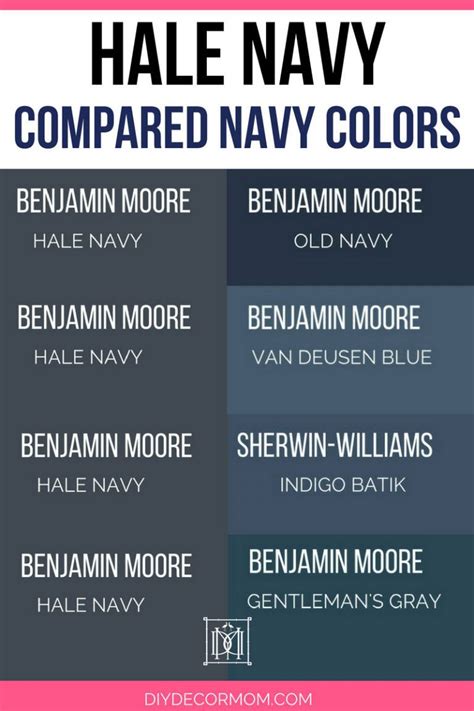 Benjamin Moore Hale Navy The Classic Navy Blue Color You Want For Your