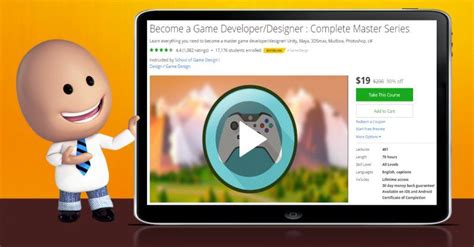 [90% Off] Become a Game Developer/Designer : Complete Master Series