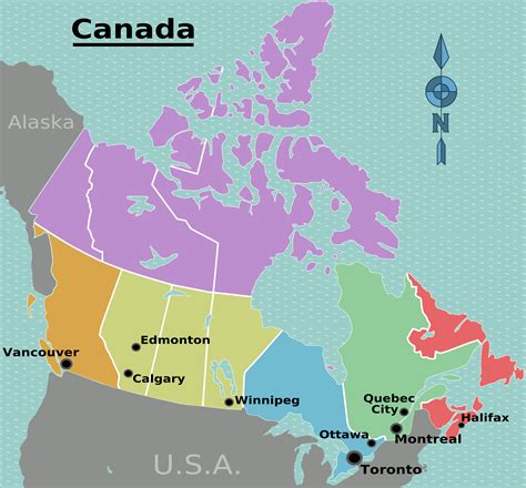 Largest Most Detailed Map Of Canada And The Flag Travel Around The
