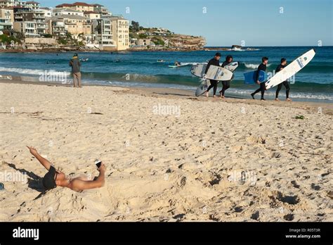 Bondi Beach Australia People Hi Res Stock Photography And Images Alamy