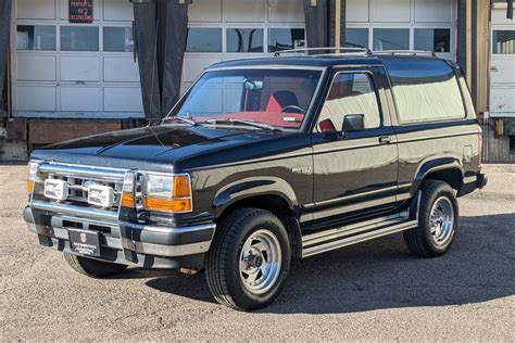 No Reserve 1990 Ford Bronco Ii 4x4 5 Speed For Sale On Bat Auctions