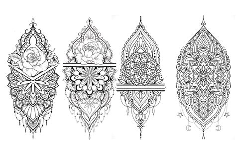 Ornamental mandala tattoo design and stencil henna tattoo | etsy. Untitled in 2020 | Mandala tattoo design, Forearm mandala tattoo, Mandala tattoo
