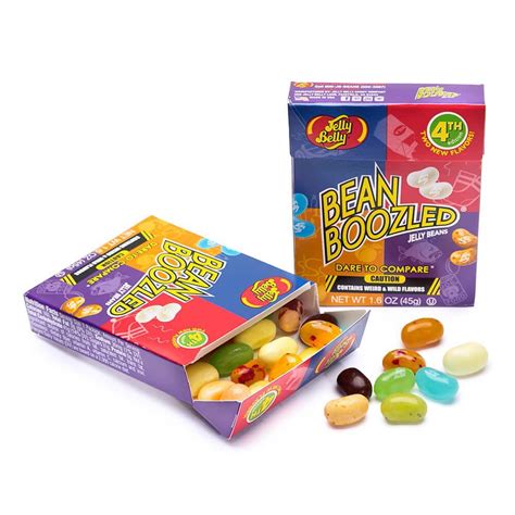 Jelly Belly Bean Boozled Jelly Beans 16 Ounce Packs 24 Piece Display Candy Warehouse