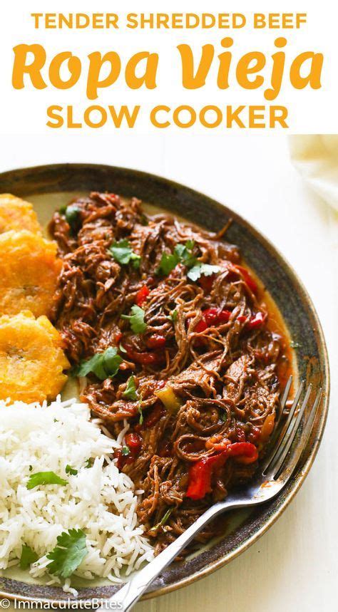 Ropa Vieja Slow Cooker Beef Recipes Pot Recipes Ropa Vieja Slow Cooker