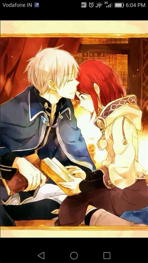 Zen X Shirayuki Snowhite With Red Hair Manga Couples Couple Manga