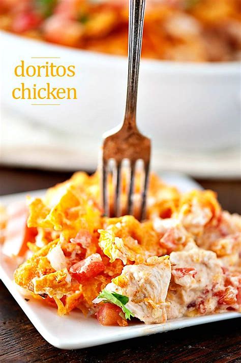 Top with remaining cheese and more doritos. 15 Yummy Chicken Casserole Recipes Perfect For The Family
