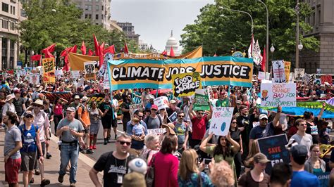 Climate March Draws Thousands Of Protesters Alarmed By Trumps