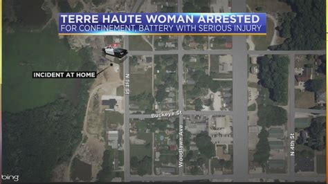 Terre Haute Woman Arrested For Confinement Battery With Serious Injury