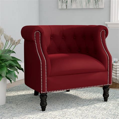 Huntingdon 34 Wide Tufted Chesterfield Chair Review The Best Products