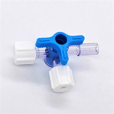 disposable surgical plastic three way stopcock flow control luer stopcock valve