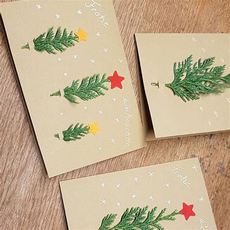 Weihnachtskarten gehören unter dem christbaum auf jedes präsent und doch stehen sie im schatten der vielen päckchen und pakete. Weihnachtskarten selber machen! Schöne Idee, oder ...