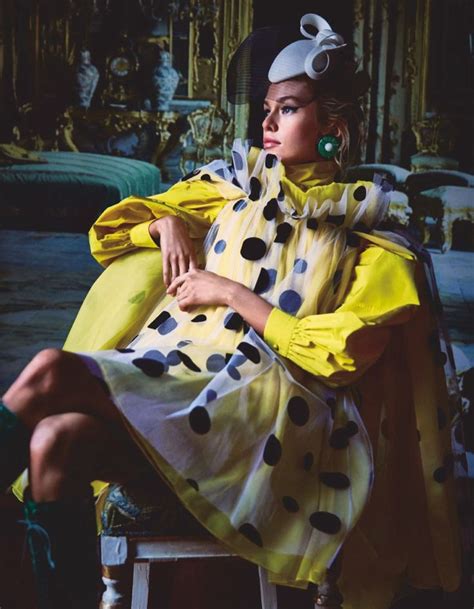 Stella Maxwell Takes On Opulent Looks For Vogue Japan Vogue Japan