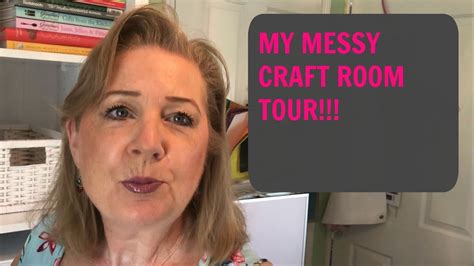 My Messy Craft Room Tour Youtube
