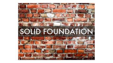 Solid Foundation Disruptive Perimeter Technology Insider