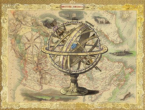 Antique Maps Old Cartographic Maps Antique Nautical Map Of British