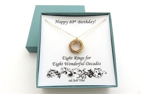 Think a special 80th birthday key ring or bottle stop that encases a real vintage sixpence from the year they were born. 80th Birthday, Gold Necklace, 80th Birthday Gift, 8th ...