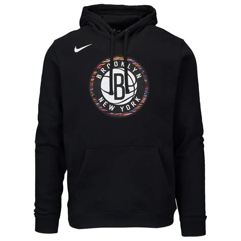 Shop for brooklyn nets sweatshirts in brooklyn nets team shop. Nike Cotton Brooklyn Nets Nba City Edition Logo Essential ...