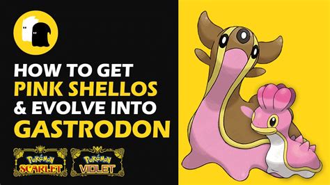 How To Get Pink Shellos Evolve Into Gastrodon West Sea Pokemon Scarlet And Violet YouTube