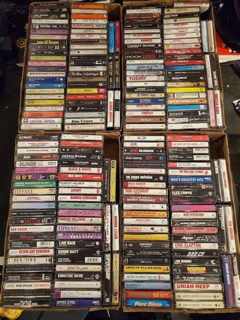 cassette tapes any 3 for 9 99 you choose pop rock randb hip hop 50s 60s 70s 80s 90s updated 1 6 24