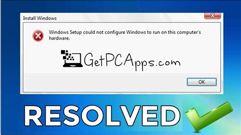 100 Fix Windows Setup Configure Hardware Win 7 And 10 Get Pc Apps