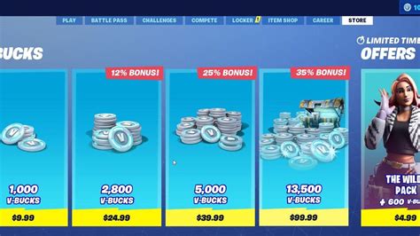 Fortnitev Bucks Card In Battle Royale And Creative You Can Purchase