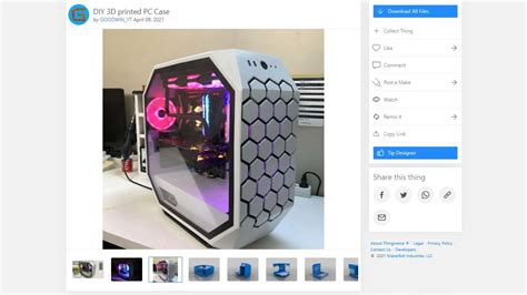 5 3d Printed Computer Cases To Try At Home