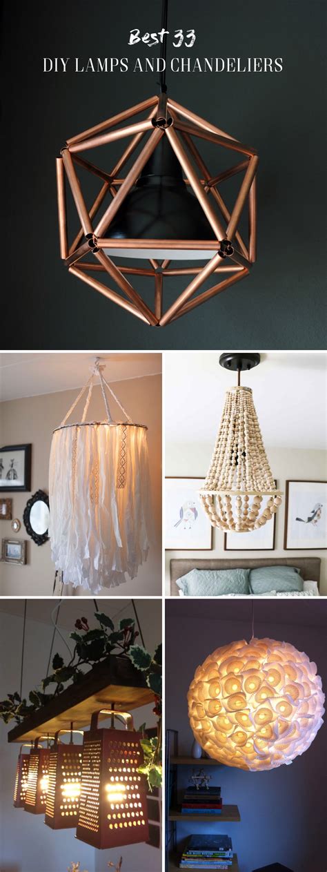 33 Diy Lamps And Chandeliers Lighting Up Your Home With Glory