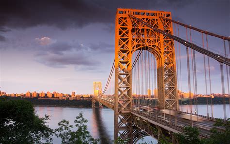 George Washington Bridge Hd Wallpaper Background Image 2560x1600