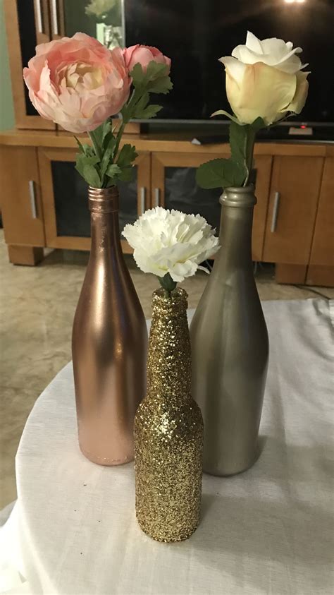 List Of Wine Bottle Centerpieces With Diy Home Decorating Ideas