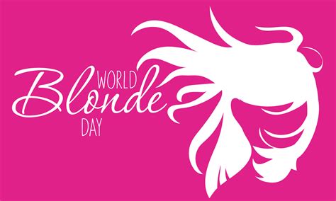 world blonde day the silhouette of a beautiful woman with hair flowing in the wind template