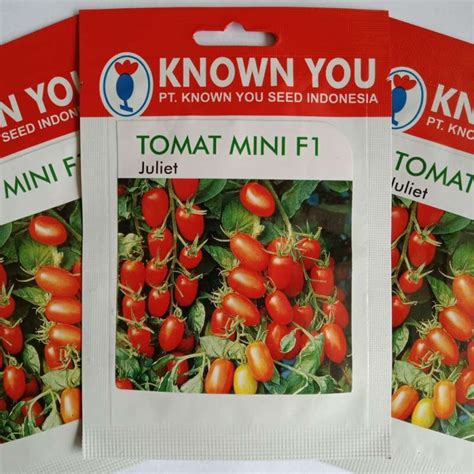 Jual Benih Bibit Tomat Mini F Juliet Tomat Cherry Di Seller Zona