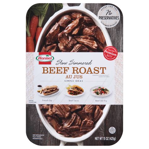 Save On Hormel Simple Ideas Roast Beef Au Jus Slow Simmered