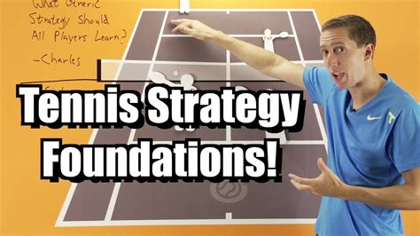 Singles And Doubles Strategy Foundations Tennis Lesson Basic