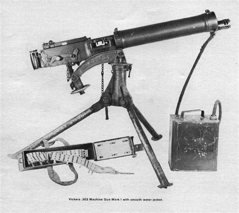 World War I Vickers Machine Gun