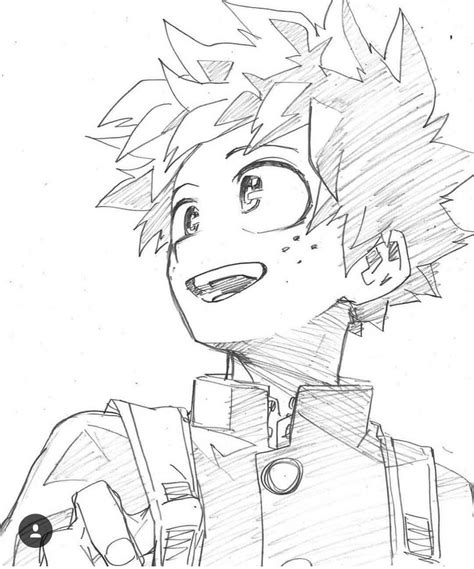 Notable Suggestions How To Draw Deku 2019 Anime Sketch Sketches