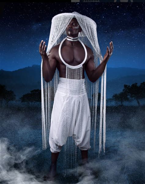 Obatala African Deity Inspired Costume Design Mitología Africana