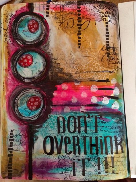 15 Minute Mixed Media Art Journal Page Art Journal Pages Art Journal