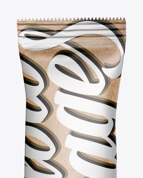 Download Kraft Stick Sachet Mockup - Front View in Sachet Mockups ...