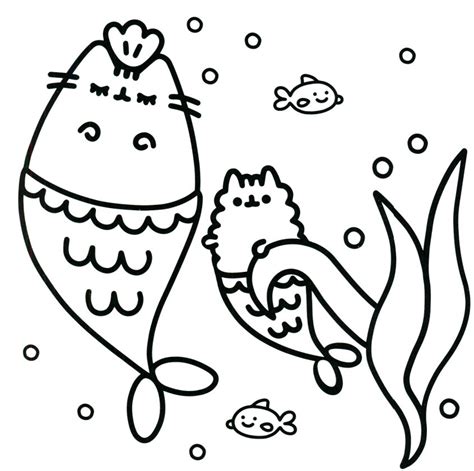 Pusheen Coloring Pages Coloring Pages For Kids And Adults