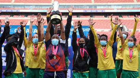 cosafa women s cup u17 2020 l afrique du sud et la tanzanie en champion africa top sports