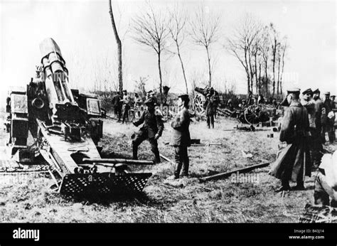 Events First World War Wwi Western Front German Artillery Shelling