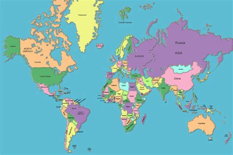 25 New Zoomable World Map