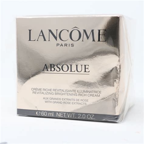 Lancome Absolue Revitalizing Brightening Rich Cream 2oz60ml New With