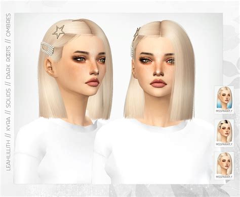 Moonflowersims Leahlillith Kyra Retextured 65 Colors Solids