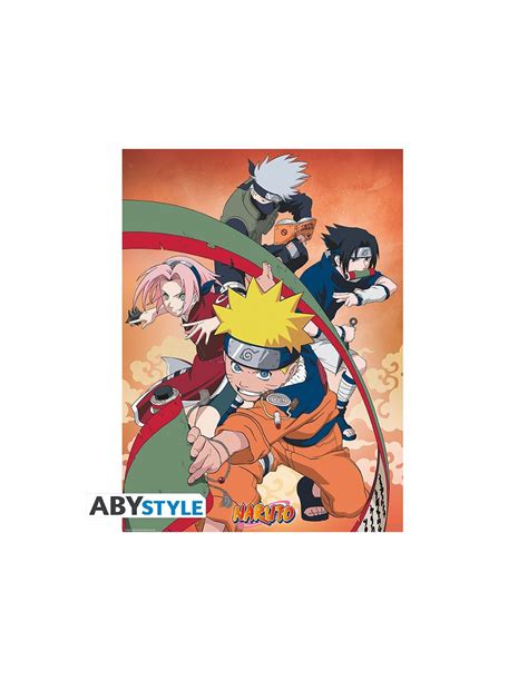 Set 2 Pósters Naruto Shippuden Team Abystyle