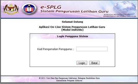 3 modul suldp silk (sistem latihan keguruan): Sistem Pengurusan Latihan Guru SKTDN: Panduan Mengisi ...