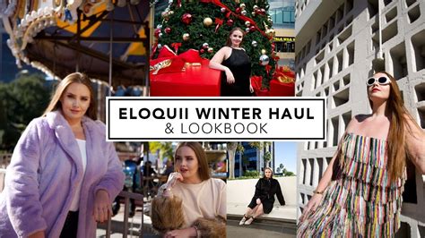 Eloquii Plus Size Holiday Try On Haul And Lookbook Hayley Herms Youtube