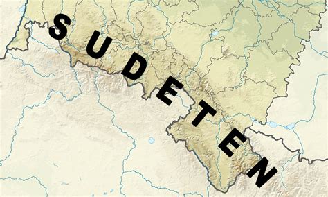 Das kleine binnenland wird im westen von deutschland, im norden von polen, im osten von der slowakei und im süden von österreich begrenzt. Sudetenland Karte