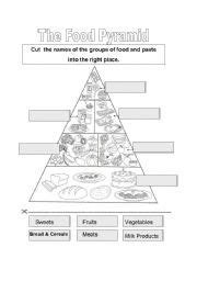 The Food Pyramid ESL Worksheet By Miriammh