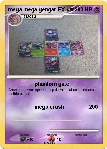 It may also leave the. Pokémon mega mega gengar EX - phantom gate - My Pokemon Card